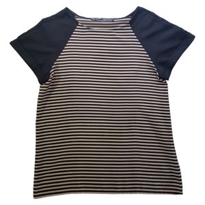 ZARA Black Striped Blouse